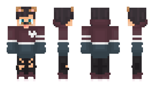 Minecraft skin 1hf_Dark_ess