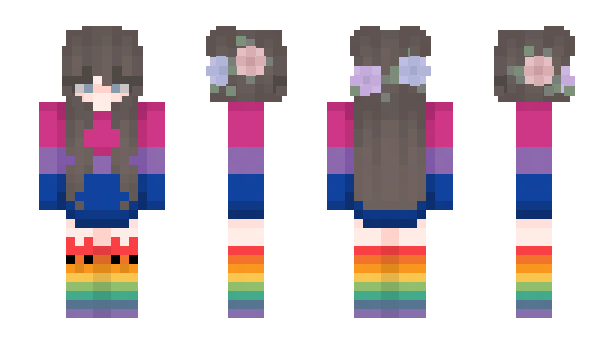 Minecraft skin TumbleweedRose