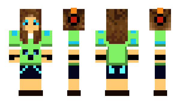 Minecraft skin Valorana