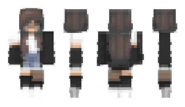 Minecraft skin FemyCraft