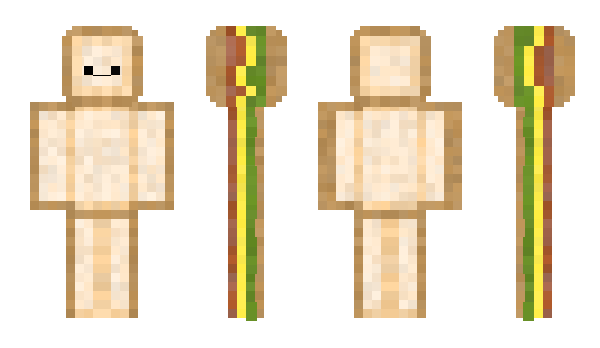 Minecraft skin ricebun