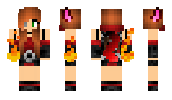 Minecraft skin Edna