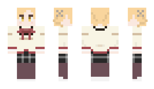 Minecraft скин по нику mami_tomoe