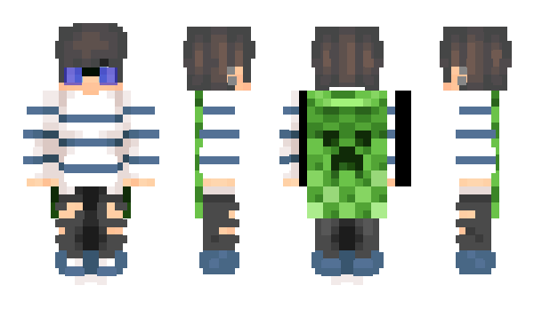 Minecraft skin Orbzu