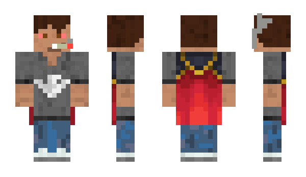 Minecraft skin Strekeos