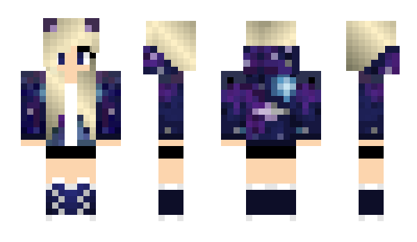 Minecraft skin LovelyRoseGirl