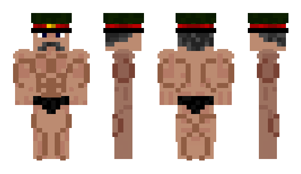 Minecraft skin Stalin3