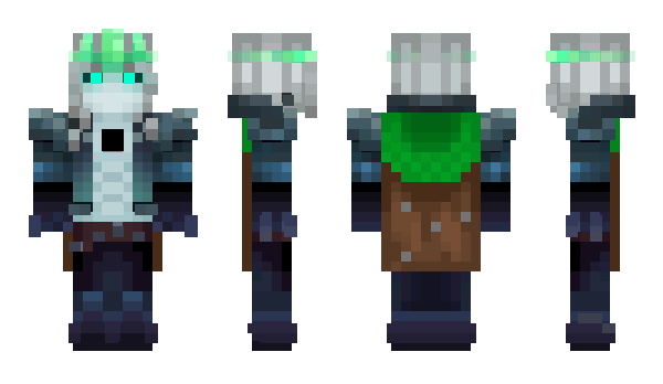 Minecraft skin CandleFr