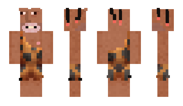 Minecraft skin C6H12N4