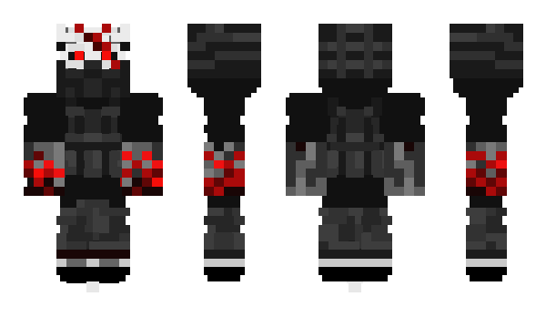 Minecraft skin Din1x