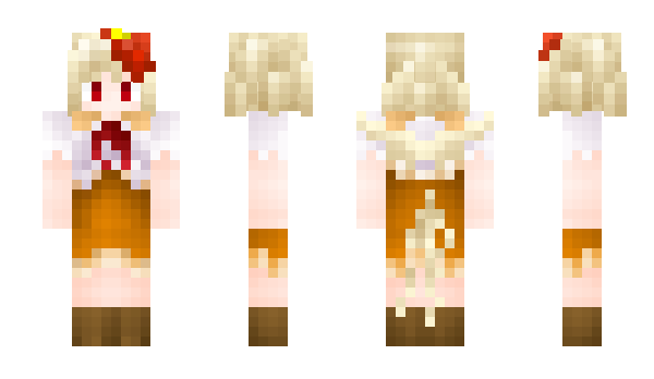Minecraft skin KutakaNiwatari