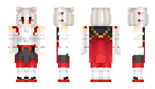 Minecraft skin Inubashiri_Momiz