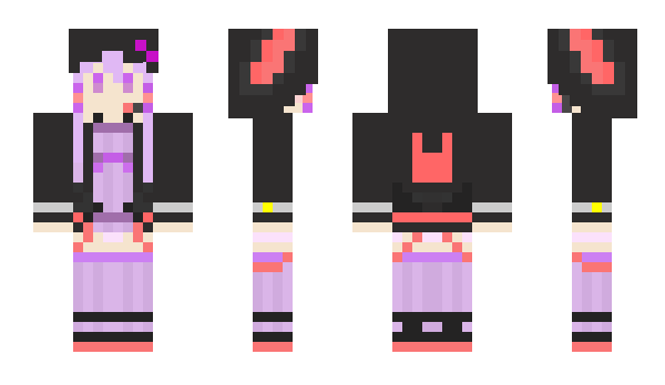 Minecraft skin Kumagawa