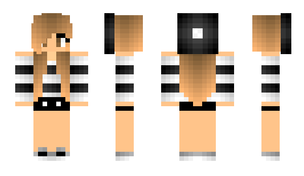 Minecraft skin DanielaGaymer