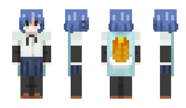 Minecraft скин по нику JustAPear0401