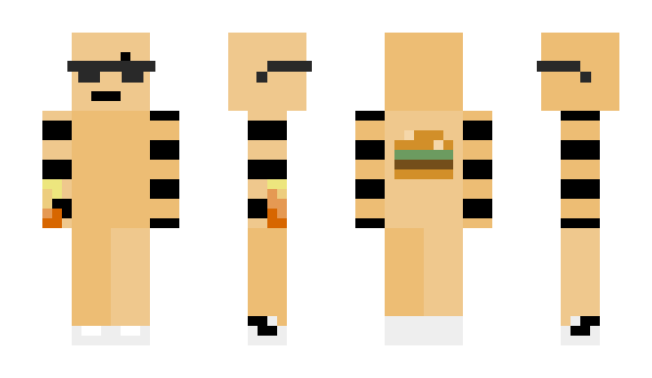 Minecraft skin SkibidiRemu