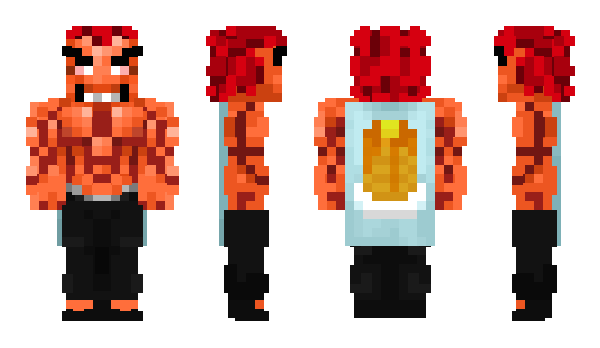 Minecraft skin Trooodon