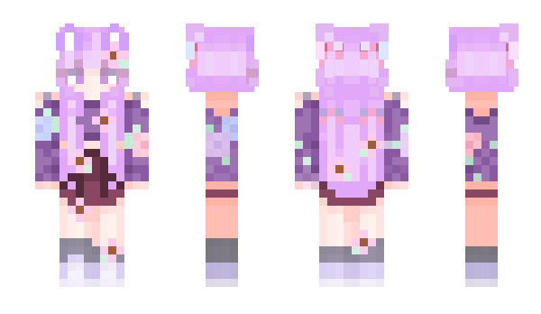 Minecraft skin Akitsuki___