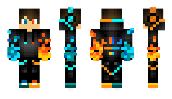 Minecraft skin blue546