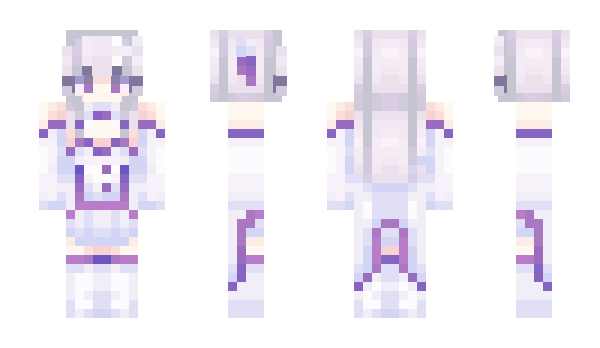 Minecraft skin EmiliaZXC