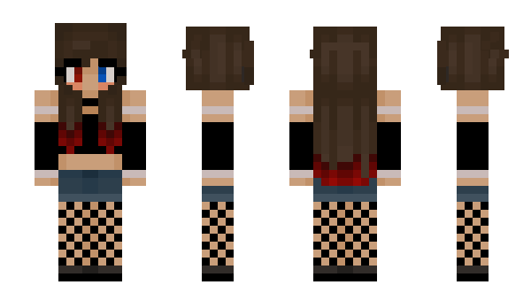 Minecraft скин по нику RubyDeath