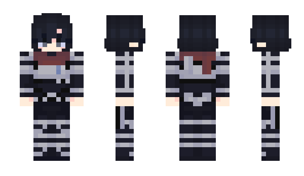 Minecraft skin xMikasa