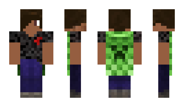 Minecraft skin piercingboy