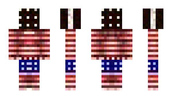 Minecraft skin AmericanOreo