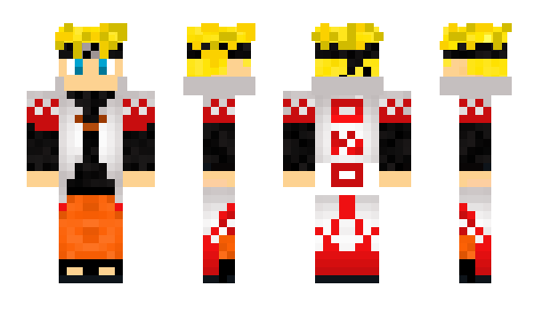 Minecraft skin Boojin