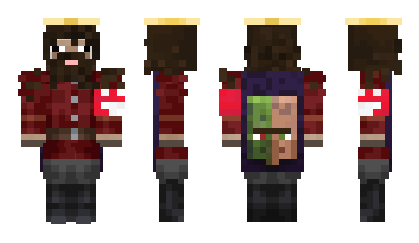 Minecraft skin Kommunarka