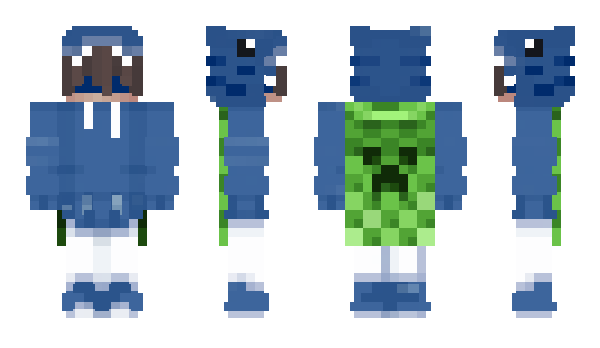 Minecraft skin Sharksurf