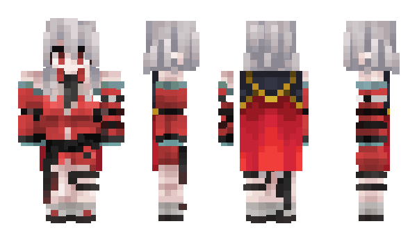 Minecraft skin xiaocao