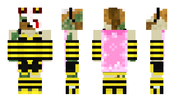 Minecraft skin CasualXombie