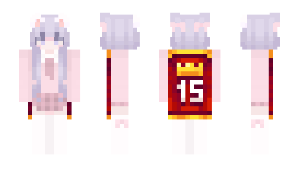 Minecraft skin candy_rain57
