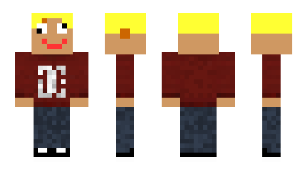 Minecraft skin FrytaMaSkrypta