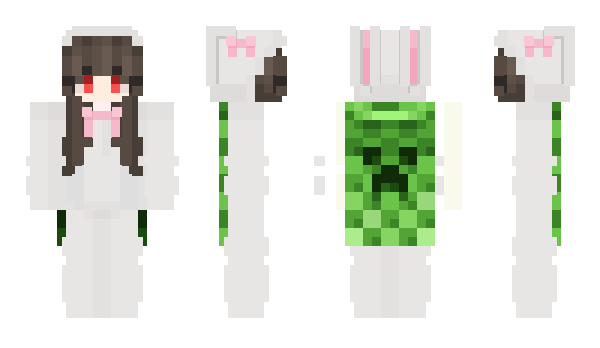 Minecraft skin Sanzbunnyii