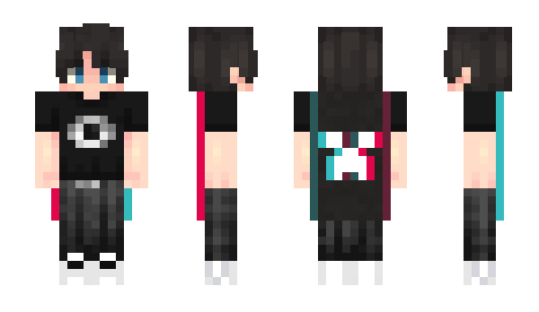 Minecraft skin Ztxkrix