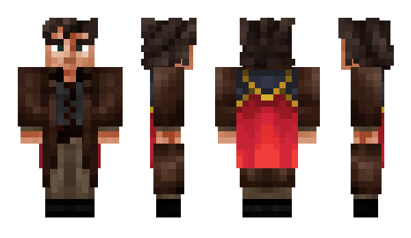 Minecraft skin RommiKub