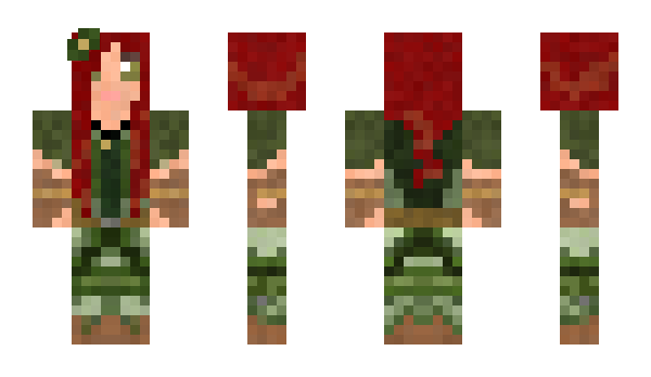 Minecraft skin Tharuna