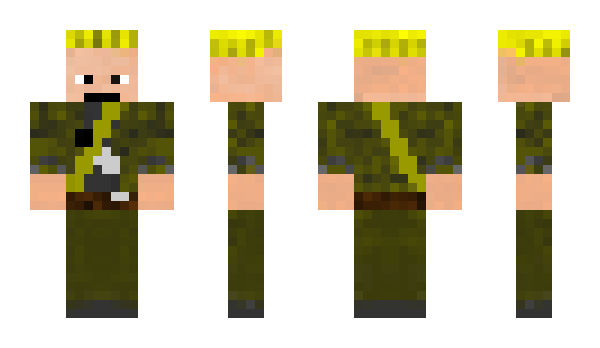 Minecraft skin yellowjacket18