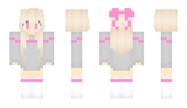 Minecraft skin GANGMEMBERCHLOE