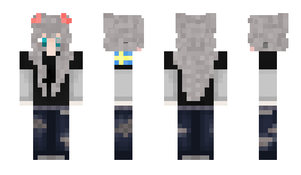 Minecraft skin Remm_Rem