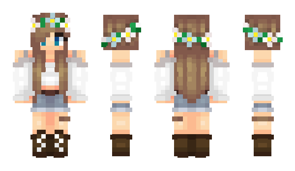 Minecraft skin Atial