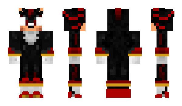 Minecraft skin meninblack3