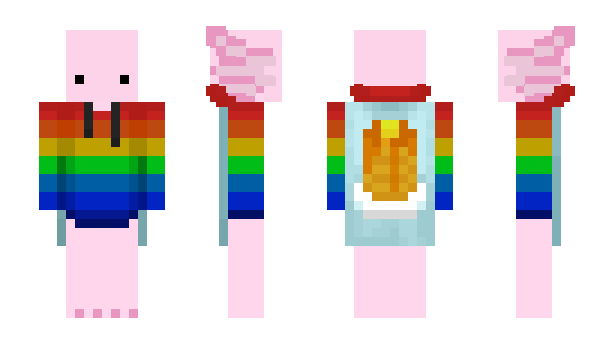 Minecraft скин по нику jesteruwuu