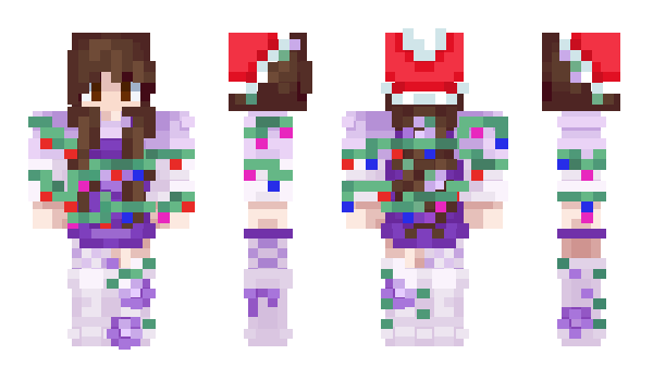 Minecraft скин по нику BellaLilac