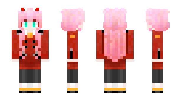 Minecraft skin HiZeroTwo