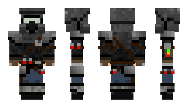 Minecraft skin Ghost_TW