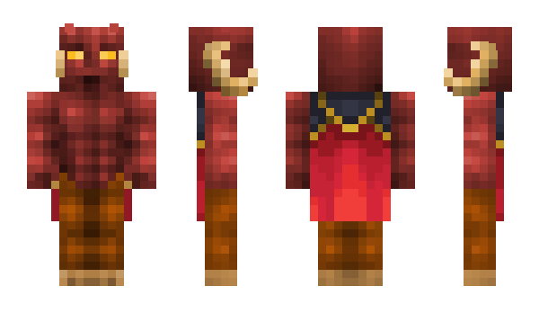 Minecraft skin Maloker