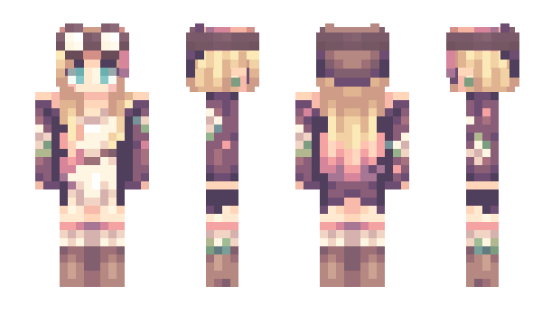 Minecraft skin Orelia